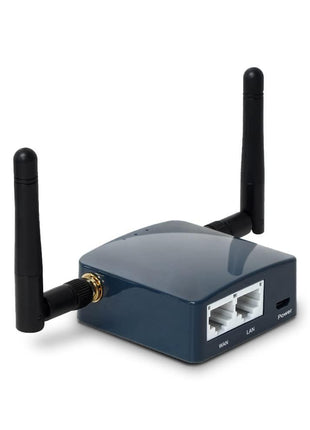 GL.iNet GL-AR300M16-Ext Portable Mini Travel Wireless Pocket Router - WiFi Router | OpenWrt | 2 x Ethernet Ports | OpenVPN/Wireguard VPN for Public & Hotel Wi-Fi | USB 2.0 Port | 2 x External Antennas