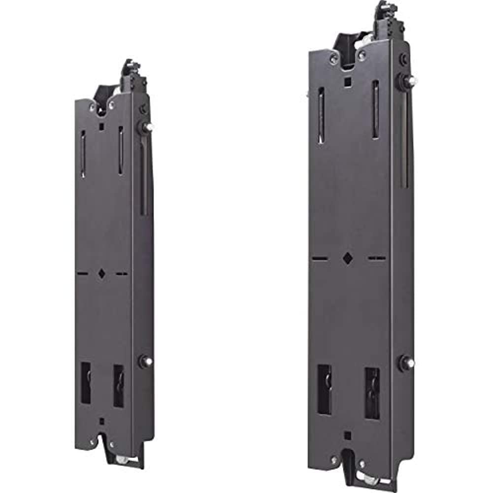 Chief Manufacturing, Pull Hardware, Black Wall Mount Up to 11.54 inch Extention from Wall (FCAV1U)