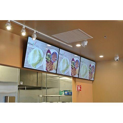 Premier UMB-DBT Mounts Unistrut Supported Display Mounting Bracket Tall, Black