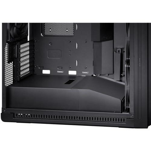 ASUS ProArt PA602 E-ATX Computer Case 420mm Radiator Support, Dual 200mm Built-in Fans, Front Panel IR dust Indicator, Power Lock Latch, Tool-Less PCIe mounting & GPU Holder, 20Gbps USB-C Front I/O