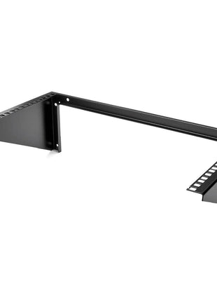 StarTech.com 6U Wall Mount Patch Panel Bracket – 19 in – Steel - Vertical Mounting Bracket for Networking and Data Equipment , TAA (RK619WALLV)