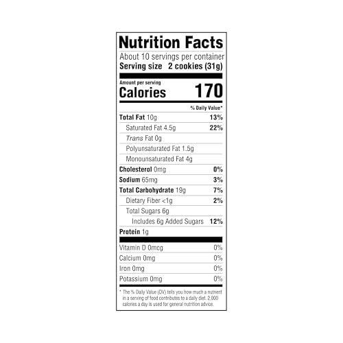 Amazon Grocery, Pecan Shortbread Cookies, 11.3 Oz (Previously Happy Belly, Packaging May Vary)