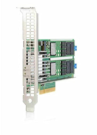 HP Enterprise NS204i-p Gen10 Plus - Storage Controller - M.2 - M.2 NVMe Card/PCIe 3.0 (NVMe) - for ProLiant XL450 Gen10, XL675d Gen10; Superdome Flex 280 4-Socket - P12965-B21