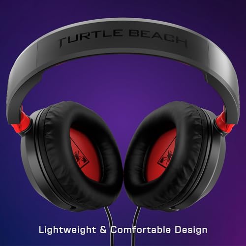Turtle Beach Recon 50 Wired Gaming Headset - PC, Mac, PS4, PS5, Xbox Series X|S & Xbox One, & Mobile/Tablet with 3.5mm Removable Mic, 40mm Speakers, & In-line Controls – Black