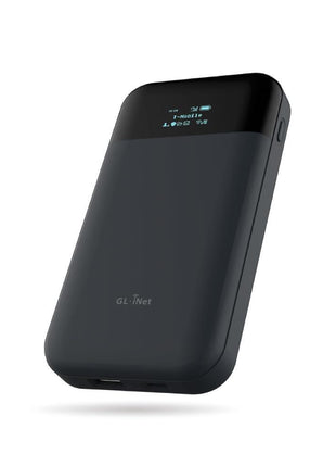 GL.iNet GL-E750V2 (MUDI) 4G LTE Portable Wi-Fi Hotspot for Travel | Mobile Hotspot Device, OpenWrt, OpenVPN, WireGuard, 7000mAh, Global Version