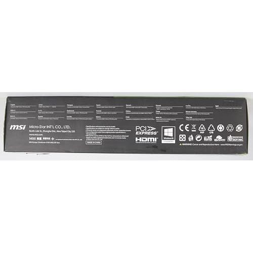 MSI Gaming GeForce RTX 3060 12GB 15 Gbps GDRR6 192-Bit HDMI/DP PCIe 4 Torx Twin Fan Ampere OC Graphics Card