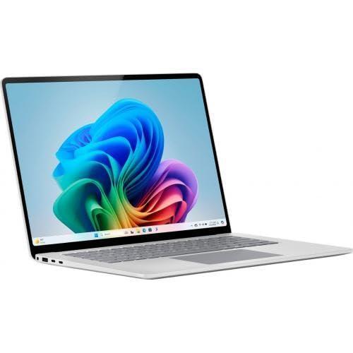 Microsoft Surface Laptop (2024), Windows 11 Copilot+ PC, 13.8" Touchscreen Display, Snapdragon X Elite (12 core), 16GB RAM, 1TB SSD Storage, Platinum