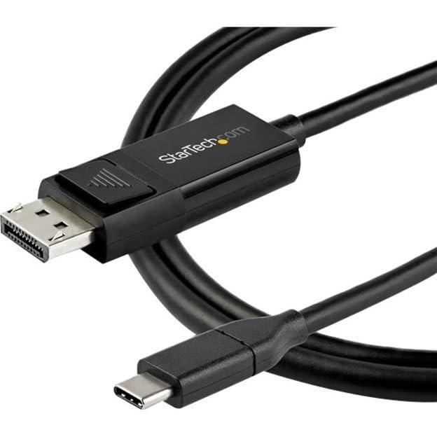 3.3 ft. (1 m) USB-C to DisplayPort 1.4 Cable - Bi-Directional