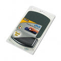 Fellowes : Gel Mouse Pad with Wrist Rest, Nonskid, 6-1/4 x 10-1/8, Platinum/Graphite -:- Sold as 2 Packs of - 1 - / - Total of 2 Each