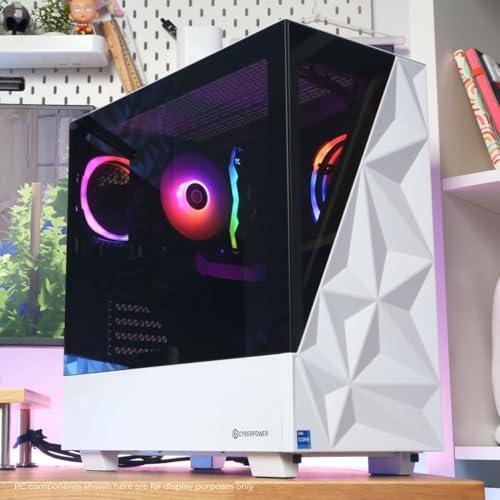CyberPowerPC Gamer Xtreme VR Gaming PC, Intel Core i7-14700F 2.1GHz, GeForce RTX 5060 Ti 16GB, 16GB DDR5, 1TB PCIe 4.0 SSD, WiFi Ready & Windows 11 Home (GXiVR8040A17)