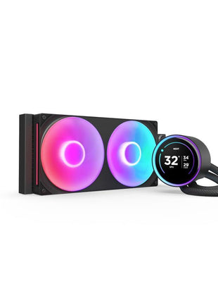 NZXT Kraken Elite 280 RGB 2024 - AIO CPU Liquid Cooler - 280mm Radiator - F280 RGB Core Fan - Customizable 2.72 inch IPS LCD - NZXT Turbine Pump - AMD® AM5, AM4 - Intel® LGA 1851/1700, 1200/115X - Black