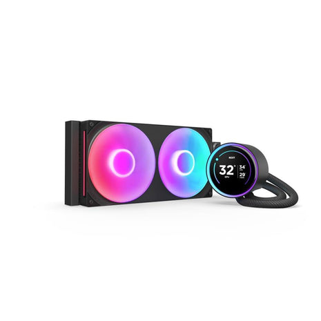 NZXT Kraken Elite 280 RGB 2024 - AIO CPU Liquid Cooler - 280mm Radiator - F280 RGB Core Fan - Customizable 2.72 inch IPS LCD - NZXT Turbine Pump - AMD® AM5, AM4 - Intel® LGA 1851/1700, 1200/115X - Black