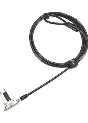 Kensington Slim N17 2.0 Serialized Combination Laptop Lock for Wedge-Shaped Slots