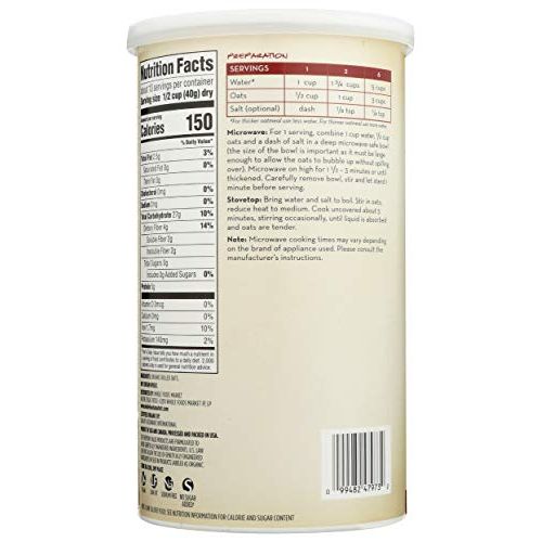 365 by Whole Foods Market, Organic Old Fashioned Rolled Oats, 18 Ounce