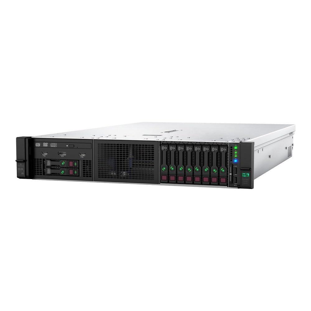 HPE ProLiant DL380 Gen10 2U Rack Server Bundle with Dual Xeon 6130 2.10 GHz, 512GB DDR4 Memory, 30.72TB Enterprise SSD Storage, RAID, Dual Power, iLO, Rail Kit
