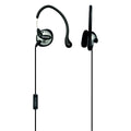 Koss KSC22I Ultra Lightweight Sport Ear-Clip Headphones, Black/Silver