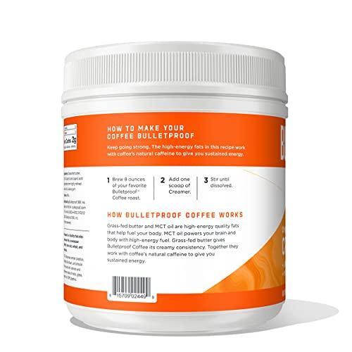 Bulletproof Original Creamer, 14.8 Ounces, Keto Coffee Creamer with MCT Oil and Grass-Fed Butter, Supports Brain Function