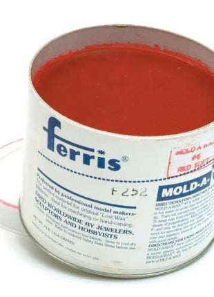 Mold-A-Wax Red Soft Ferris No 6 Wax Working Lost Wax Casting 1 Pound by JTS