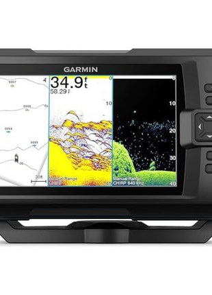 Garmin Striker Vivid 7cv, U.S. with GT20-TM Transducer - Easy-to-Use 7-inch Color Fishfinder and Sonar Transducer, Vivid Scanning Sonar Color Palettes (010-02552-00)