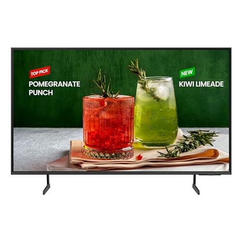 Samsung 50-Inch Class Crystal UHD 4K Bed-H Series HDR Business Pro TV w/ 3-Sided Bezel-Less Slim Design, Use for Digital Signage Displays, Commercial TV, Alexa Built-in, LH50BEDHLGFXGO