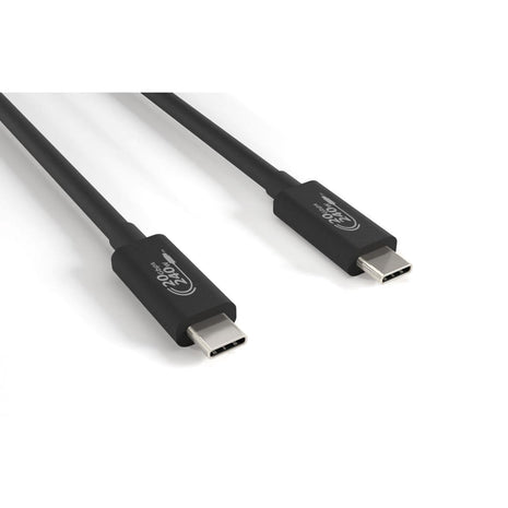 30USB4-10UC-422CC-02 USB4.0 Type C Gen2X2 4K USB Cable, Supports 4K@60Hz, E-Marker, 20Gbps, EPR 240W Type-C USB4 6.6FT. (2 Meters) Cable