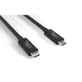 Nippon Labs 30USB4-10UC-422CC-02 USB4.0 Type C Gen2X2 4K USB Cable, Supports 4K@60Hz, E-Marker, 20Gbps, EPR 240W Type-C USB4 6.6FT. (2 Meters) Cable