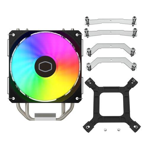Cooler Master Hyper 212 Spectrum V3 ARGB CPU Air Cooler, 120mm PWM Fan, 4 Copper Heat Pipes, 152mm Tall, AMD Ryzen AM5/AM4, Intel LGA 1851/1700/1200 Brackets