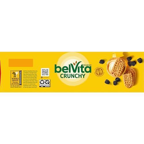 belVita Breakfast Bars Biscuits, Cranberry Orange, 8 Packs (4 Biscuits Per Pack)