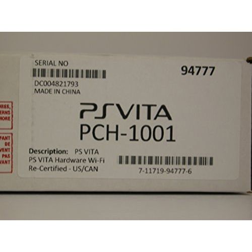 Sony PlayStation Vita Wi-Fi (Renewed)