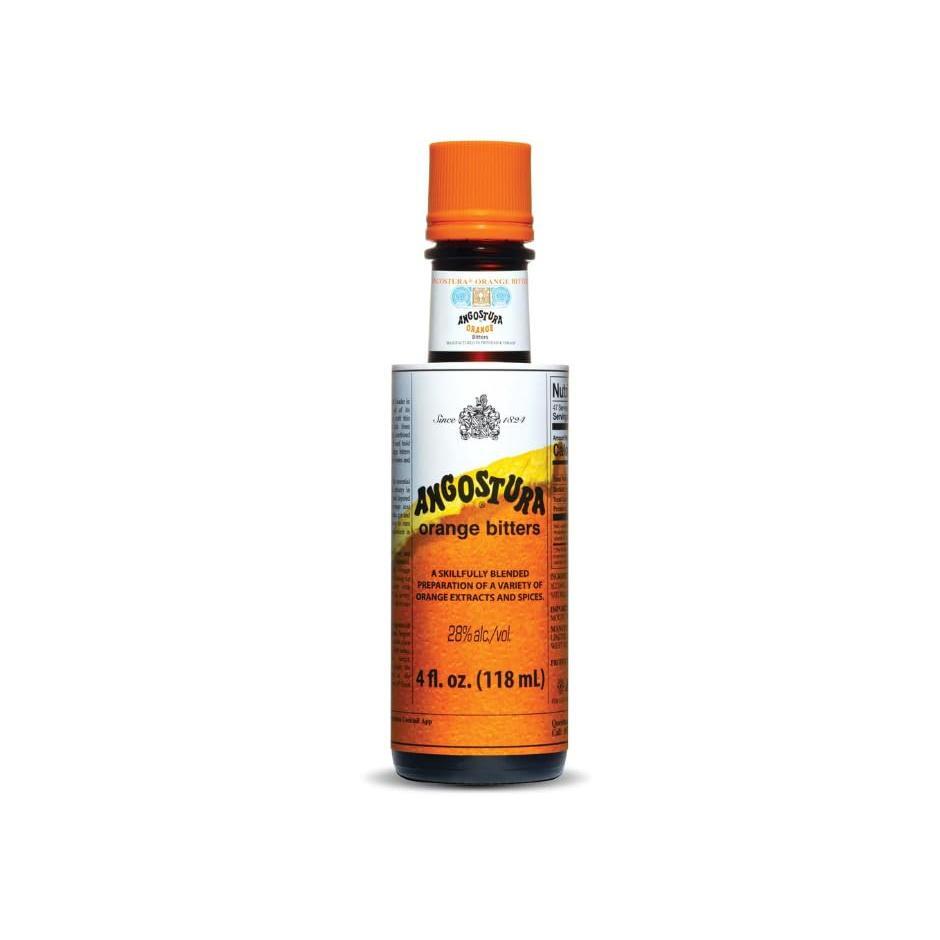 Kingston: Angostura Bitters Original and Orange Bitters (Combo- Pack) - 4oz Bottles, Aromatic and Citrus Infused. Bundled in Kingston safe packaging