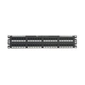 Panduit NK6PPG48Y Category-6 Flat 48-Port Punchdown Patch Panel