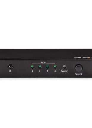 StarTech.com HDMI 2.0 Switch - 4 Port - 4K 60Hz - HDMI Automatic Video Switch Box - Multi Port Hub w/ 1 In 4 Out Functionality (VS421HD20)