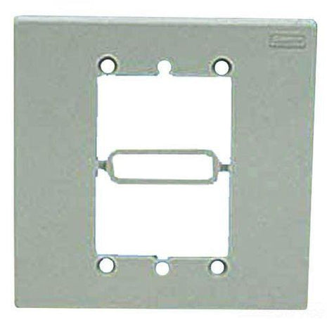 Panduit MIWBAWH 2-Gang In-Wall Box Adapter, White