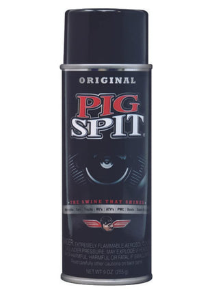 PSO Spit Original for Use on Motors, Transmissions, Vinyl and Black Plastic Trim Components and Tires, 9 oz, Single