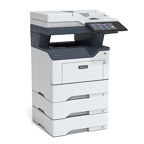 Xerox B415DN All-in-One, Laser, B&W, Wireless, DADF, Letter, Print, Scan, Copy, Fax, Energy Star Certified, Up to 50PPM