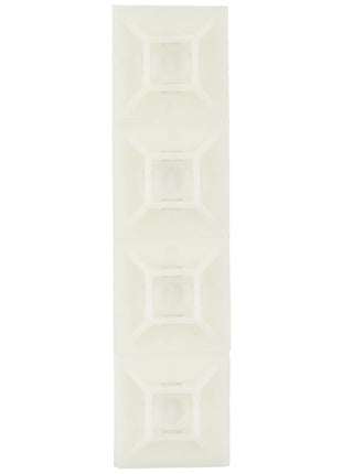 StarTech.com Self-adhesive Nylon Cable Tie Mounts - Pkg of 100 - Cable organizer , TAA (HC102)