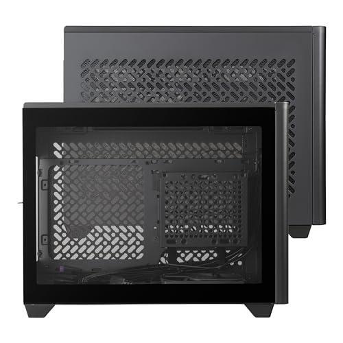 Cooler Master NR200P V2 Mini-ITX PC Case, Top-Mount 240mm|280mm AIO, 357mm Vertical GPU Mount, Only SFX PSU 130mm, Compatible RTX 5080|RX 9090 XT, Tempered Glass, USB Type-C, DIY