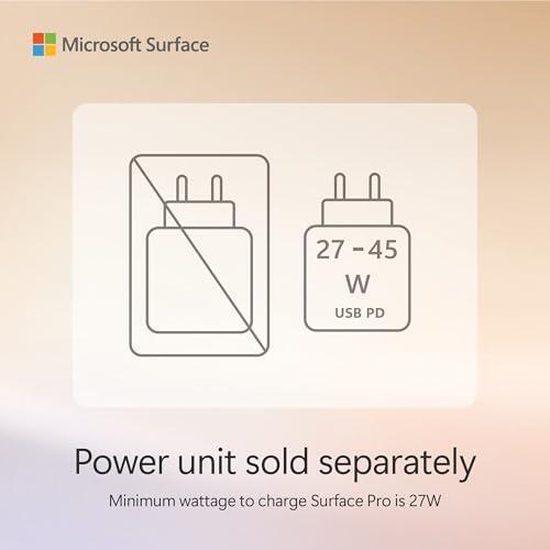 Microsoft Surface Pro 2-in-1 Laptop/Tablet (2025), Windows 11 Copilot+ PC, 12" Touchscreen Display, Snapdragon X Plus (8 Core), 16GB RAM, 512GB Storage, Platinum