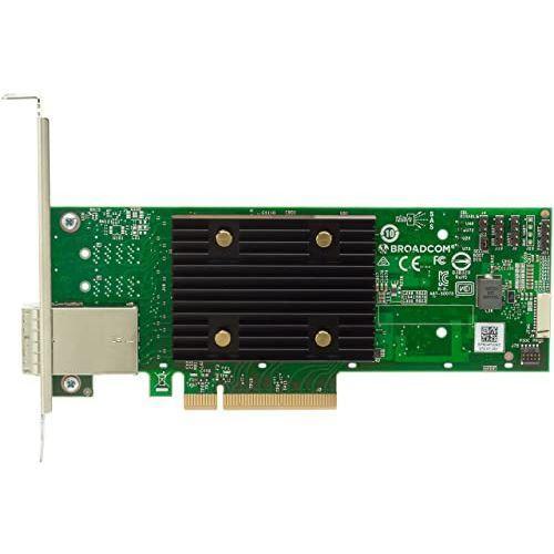 Broadcom HBA 9500-8e Tri-Mode - Storage Controller - 8 Channel - SATA 6Gb/s/SAS 12Gb/s/PCIe 4.0 (NVMe) - PCIe 4.0 x7
