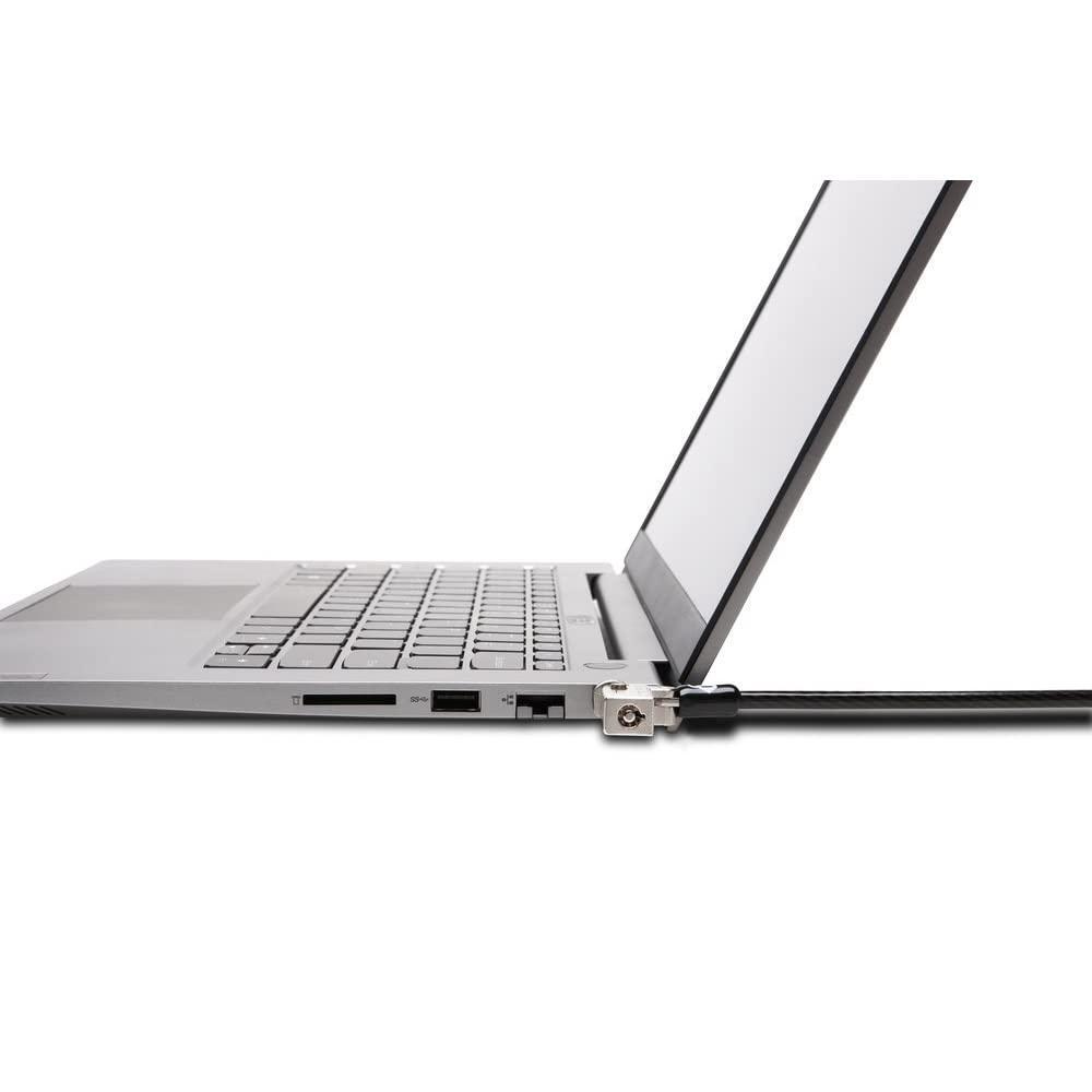 Kensington K65021WW Slim Nano Lock Head Design Wont Interfere With I/o Ports Or Raise The Device Off