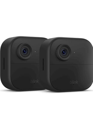 Blink Outdoor 4 – Wireless smart security camera, two-year battery, 1080p HD day and infrared night live view, two-way talk – 2 camera system
