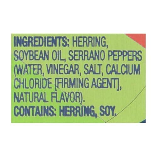 Beach Cliff Wild Caught Fish Steaks in Soybean Oil with Green Chilies, 3.75 oz Can - 16g Protein per Serving - Gluten Free, Keto Friendly - Great for Pasta & Seafood Recipes