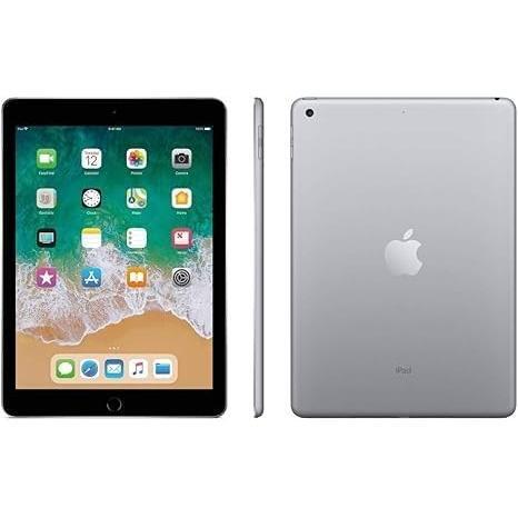 Apple iPad (2018 Model) with Wi-Fi only 32GB Apple 9.7in iPad - Space Gray (Renewed)