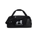 Under Armour Unisex-Adult Undeniable 5.0 Duffle, Black (001)/Metallic Silver, Medium