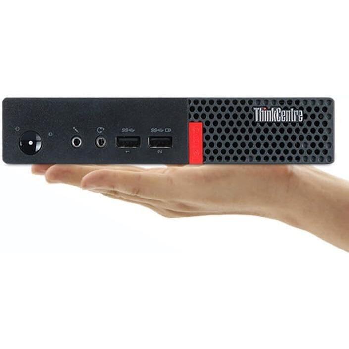 Lenovo ThinkCentre M910Q Tiny Desktop Computer, Intel Core i7-6700T Upto 3.6GHz, 32GB RAM, 1TB NVMe SSD, 4K 3-Monitor Support DisplayPort, HDMI, AC Wi-Fi, Bluetooth - Windows 10 Pro (Renewed)