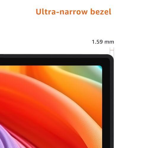 Amazon Basics 27 inch Monitor, FHD 1080P, Max 100Hz, VESA Compatible, Built-in Speakers, Black
