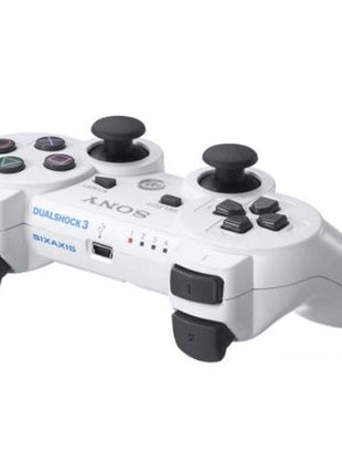 PS3 Dualshock 3 wireless controller - White (Renewed)