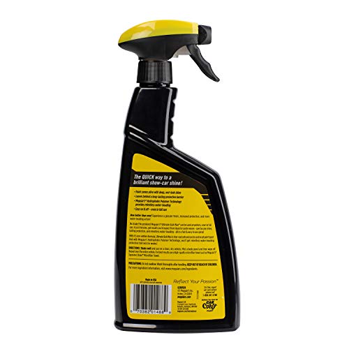 Meguiar's Ultimate Wash and Wax Bundle with Meguiar's Microfiber Wash Mitt, Perfect for Completing a Car Wash, Getting a Brilliant Shine, and Protecting Your Car’s Finish, Safe for all Car Exteriors
