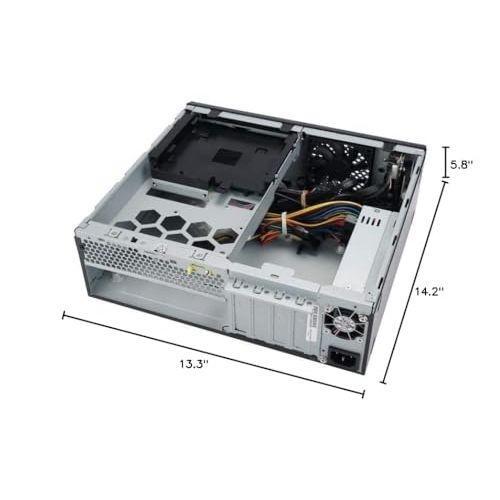 IN WIN Win CJ712.AU265TB3 Black Micro ATX Mini Tower Computer Case 8L Small Form Factor with 265W Power Supply