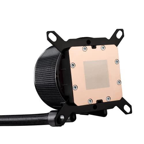 ASUS ROG RYUO III 240 ARGB All-in-one AIO Liquid CPU Cooler 240mm Radiator, Asetek 8th gen Pump Solution, Anime Matrix™ LED Display and ROG AF 12S ARGB Fan.